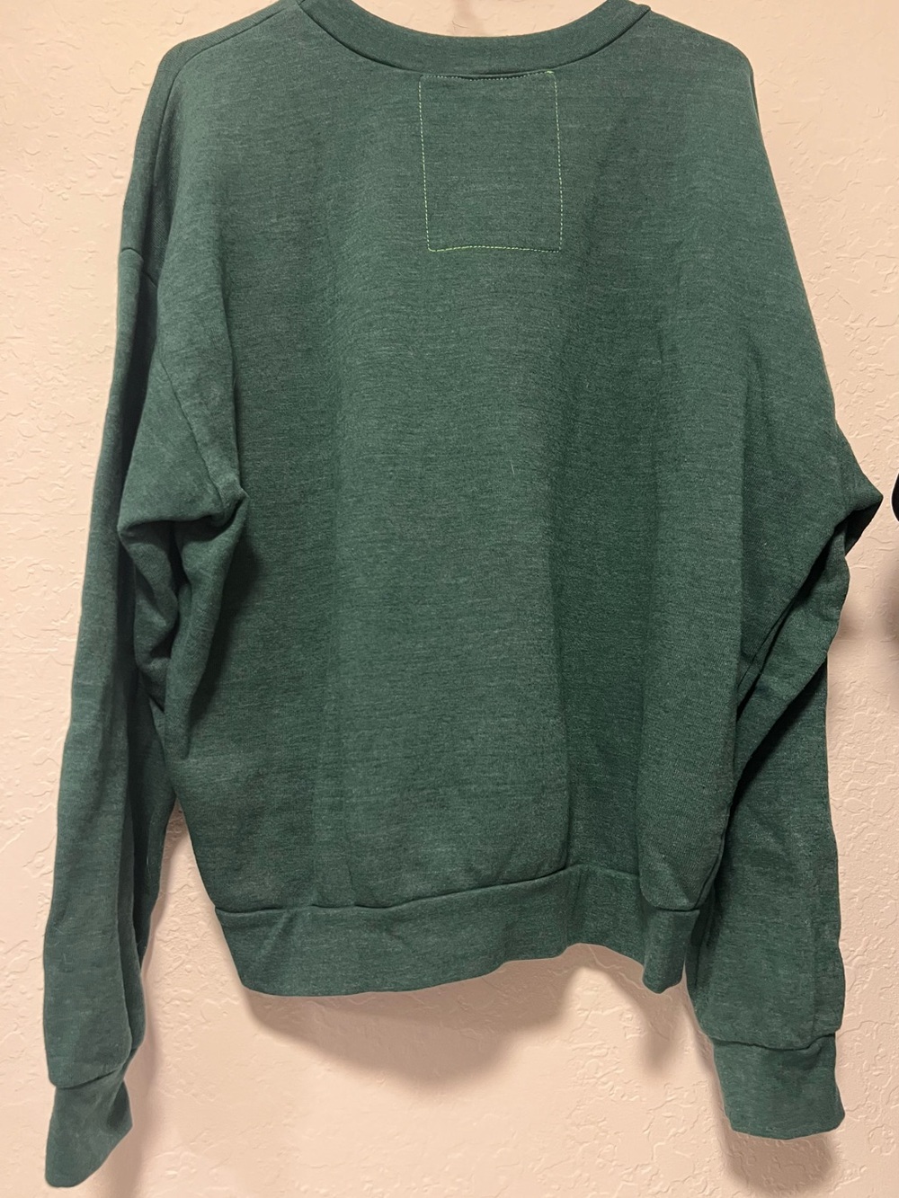 Aviator Nation Forest Green Logo Relaxed Crew Sweatshirt Size S Like New - Picture 3 of 8